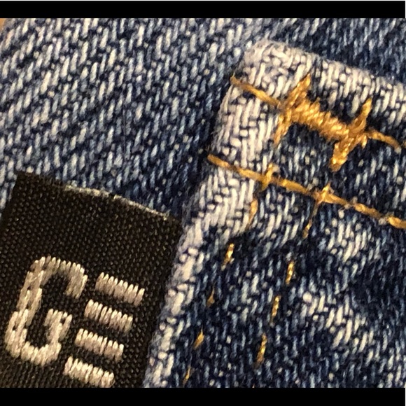 Vintage Gitano High Waist Button Fly Jeans Shorts 10 - Picture 4 of 4